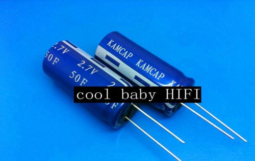 4pcs 2.7V 50F KAMCAP Farad Super Capacitor Ultra Capacitor