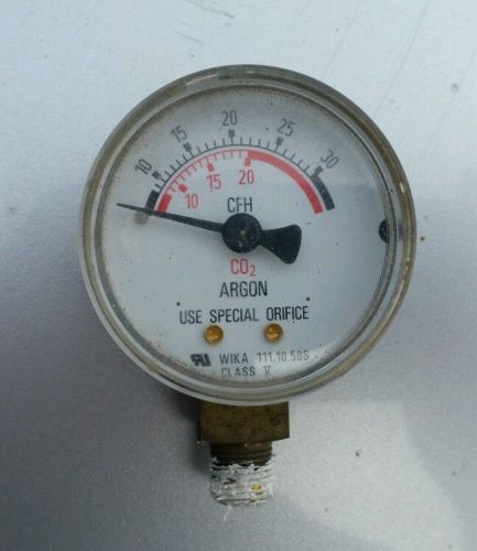 Flow Gauge for Regulator Argon co2 CFH 1/8 npt