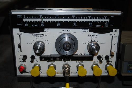 Wavetek model 2001 sweep signal generator with markers