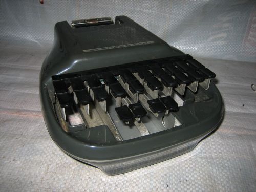 STENOGRAPH Reporter Courtroom Short Hand Machine / Case / Tripod