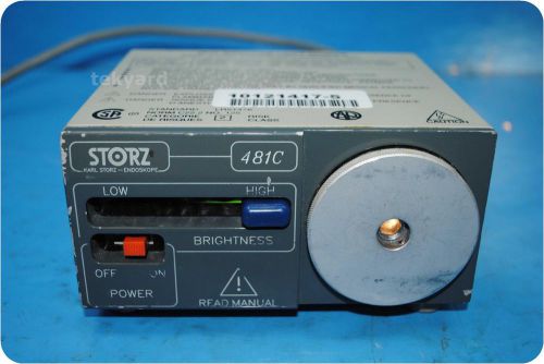 KARL STORZ 481C MINIATURE LIGHT SOURCE @ (121417)