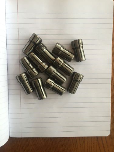 DA 100 PRECISION COLLET LOT 139 PC 3/32 TO 9/16