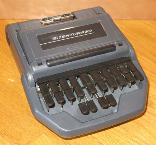 Stentura 200 Manual Stenograph Steno Machine - Machine Only