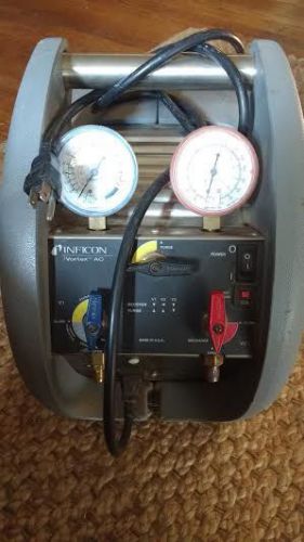 INFICON VORTEX AC REFRIGERANT RECOVERY MACHINE UNIT MODEL 714-202-G1