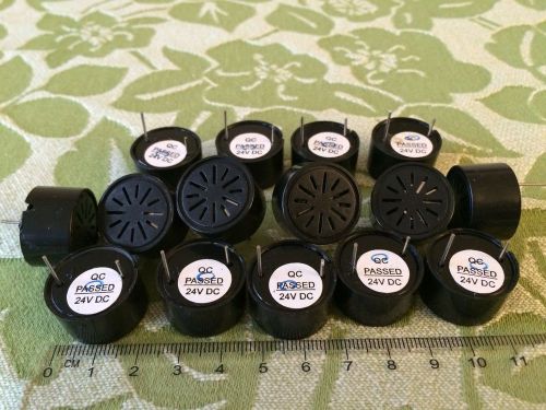 15 x Echo B9S3240P 24v 8mA electromagnetic buzzer 3.4khz 8-28v dc sounder