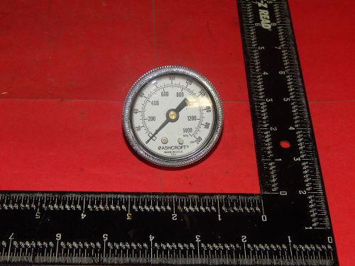 Ashcroft 250005-185 Pressure Gauge 0-200PSI 0-1400kPa (3.25)3-1/4&#034;in OD