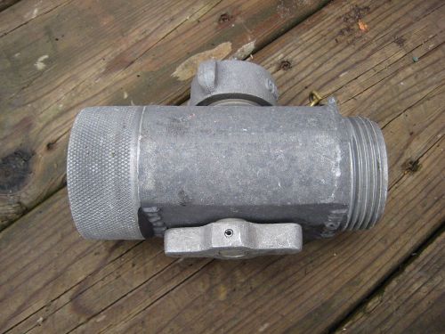 WFE  Tee Valve for fire hose 1 1/2&#034; NH - 1&#034; NPSH