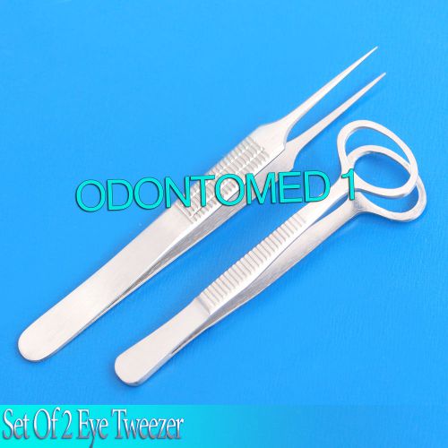 Set Of 2 Eye Tweezer Eye Surgical Instruments