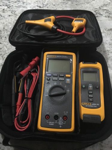 Fluke flk-a3001 fc kit multimeter, iflex clamp module &amp; accessory kit for sale