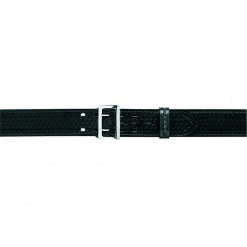 Safariland 87-34-9B Suede Lined 2.25&#034; Duty Belt Hi-Gloss Brass Buckle - 34&#034;