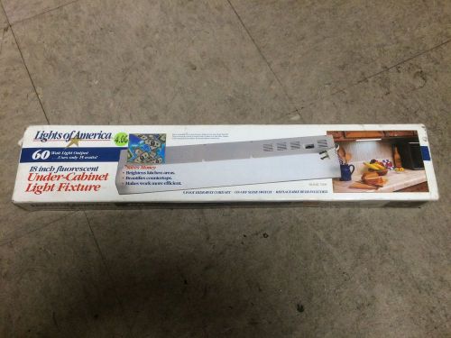 Lights of America 60W 18&#034; Fluorescent Under-Cabinet Light Fixture Model 7000