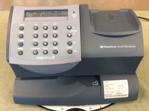 Pitney bowes mailstation mail station 2 digital postage meter scale k7mo usps for sale