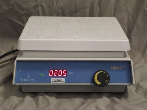 Barnstead Thermolyne Mirak Digital Four Position Magnetic Stirrer Plate # S73135