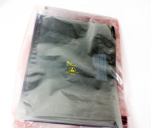 3M 2100R 10 Count Lot, Static Shielding Bag, Open End, 10&#034; x 14&#034;