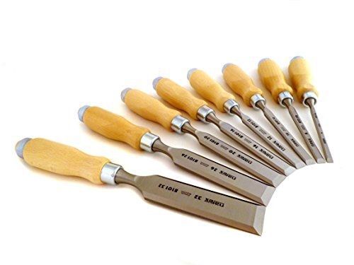 Narex czech steel 8 pc set 6, 8, 10, 12, 16, 20, 26, 32 mm chisels for sale