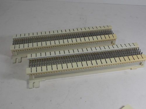 LOT OF 2 66M1-50 PUNCH DOWN BLOCKS CAT 5 TELEPHONE TELECOMMUNICATION