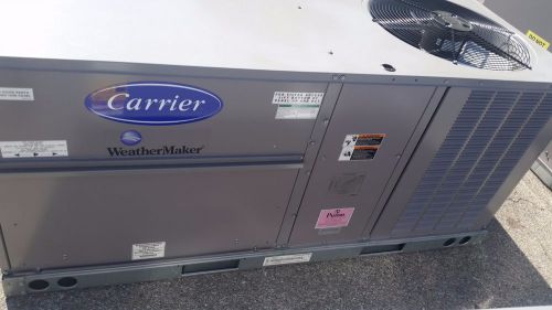 Carrier commercial 4 ton gas package unit 460 volts 3ph r-410a with economizer for sale