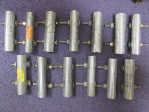 Lot of 13 pcs.  1/2&#034; PIPE SAVER CALMPS  Adams, Clampette, Muelleh  TD62