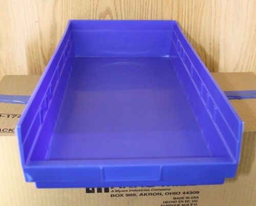 AKRO-MILS SHELF Storage Bins -24x11x4 -Qty-6 -# 30174