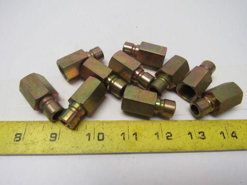 Jiffy-matic jpf-0353 bp female plug 3/8&#034; npt lot of 10 for sale