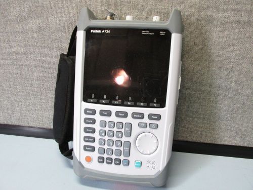 *NEW* Protek / A734 / Handheld Spectrum Analyzer, 100kHz to 4.4GHz, Color