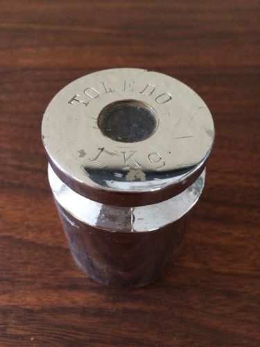 Vintage Toledo Calibration Weight 1KG