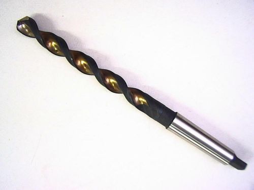 .8437 - 27/32 Drill Bit 3 Morse Taper  7&#034; LOC 12-1/4 OAL HSS