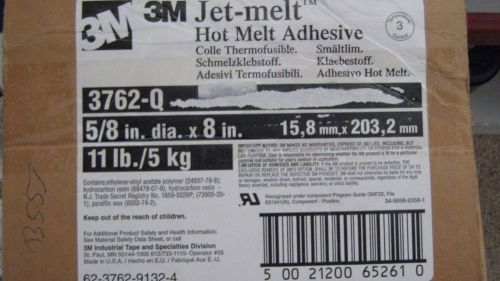 3M  JET MELT   3762-Q   HOT MELT ADHESIVE  50 piece lot. brand new.