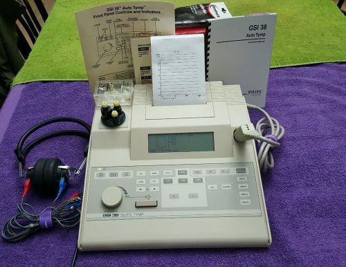 GSI 38 Auto Tymp Audiometer Version 4