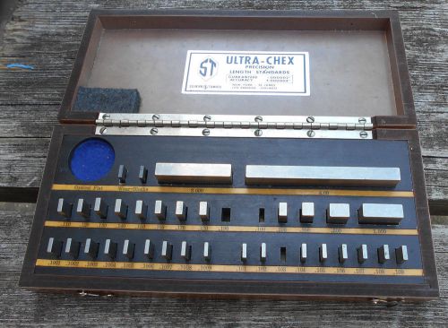 Scherr Tumico Gauge Block Set to 4.00&#034; Missing 3 Pieces