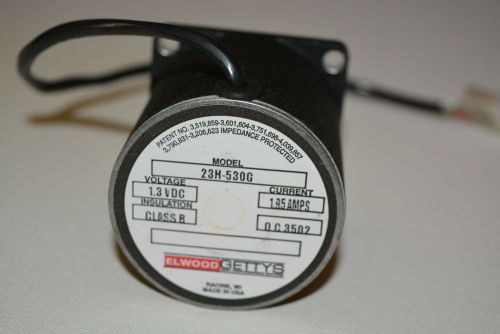 Elwood Gettys 23H-530G Stepper Motor 1.3VDC 1.95A Class B / D.C. 3502