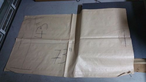 25 WOVEN POLYPROPYLENE RUBBLE BUILDER SACKS BAGS 43&#034; wide x 73&#034; long EXTRA LARGE