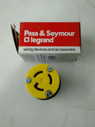 PASS &amp; SEYMOUR 15A 277VAC 2P 3W TURNLOK CONNECTOR L715-C