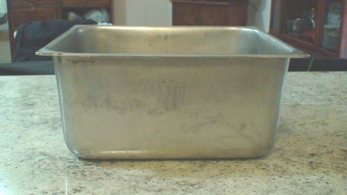 11 qt. bloomfield industries steam table pan ss 18-8 buffet salad restaurant for sale