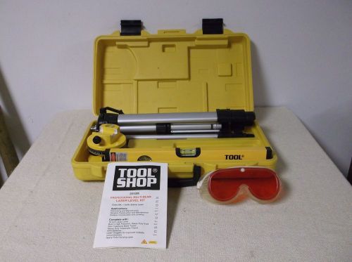 Tool Shop Professional Multi-beam Laser Level Kit Class lllA. ,3mW, 650 nm Laser