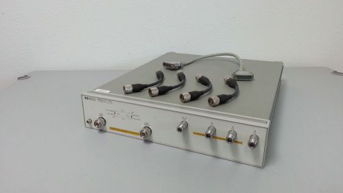 Keysight (agilent / hp) 87511a s-parameter test set, 100 khz to 500 mhz for sale