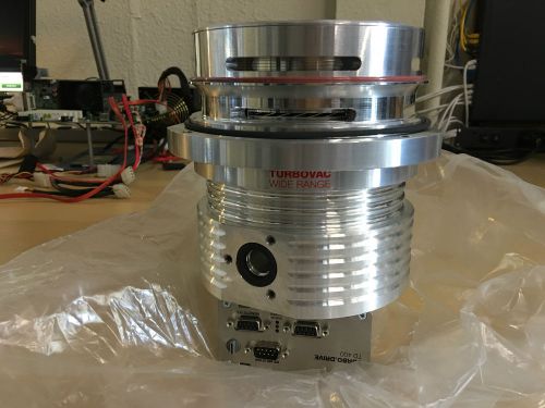 OERLIKON LEYBOLD TURBOVAC TW 290/20/20 UHV WIDE RANGE w/ TD400 TURBO DRIVE