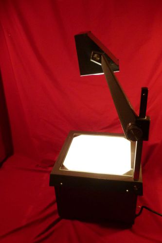 EIKI 3850A HEAVY DUTY ALL METAL OVERHEAD PROJECTOR W 2 EYB 360 WATT BULBS