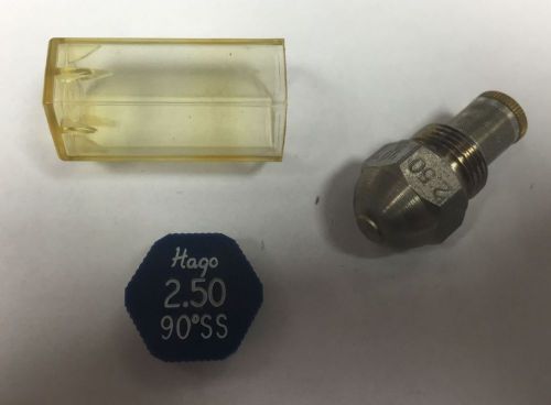 HAGO 2.50 GPH 90 DEGREE SS SEMI SOLID NOZZLE (25090SS, 030G2392)