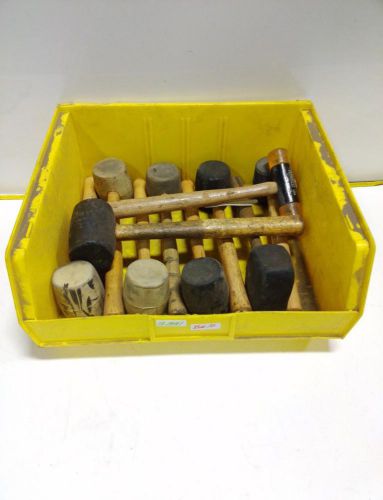 BIN #10 LOT OF 10 MALLETS