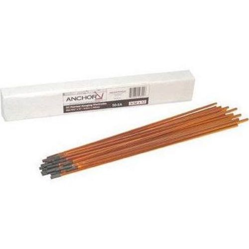 5/16&#034; x 12 AIR CARBON ARC GOUGING RODS DC COPPERCLAD ELECTRODE 50pc ARCAIR