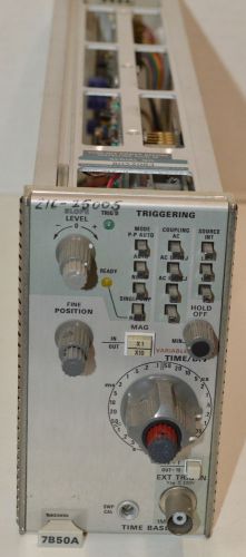 Tektronix 7B50A Timebase Plug-In Module