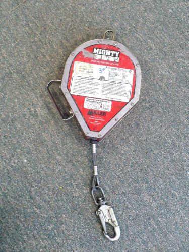 MILLER  MIGHTY LITE SELF-RETRACTING LIFELINE - RL30- 30Ft. Free Shipping