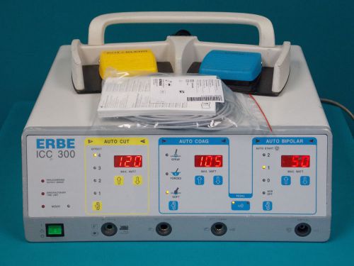 ERBE ICC300 ESU vs ICC200/ICC350/Valleylab Force/FX/UES-40/Conmed ESU/Bovie ESU