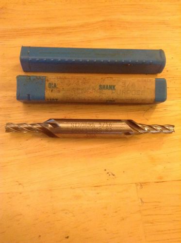 NIAGARA 45061 H.S.S. 3/16 dia. Four Flute Double End