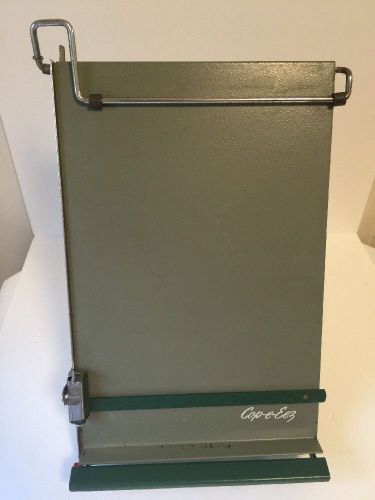 Vintage Secretarial Cop-E-Eez Copy Holder Easel Green #82 Free Ship !