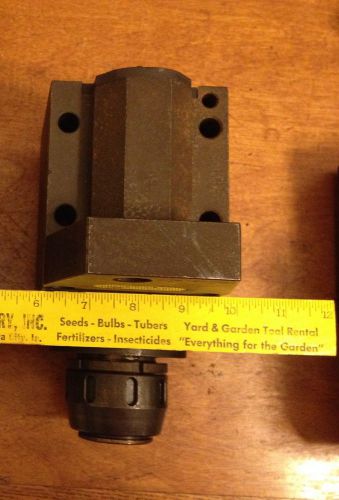 Daishowa Ikegai BIG AT25-3/4F 90° Live Tool Holder w/Milling Chuck MC20 - (132A)