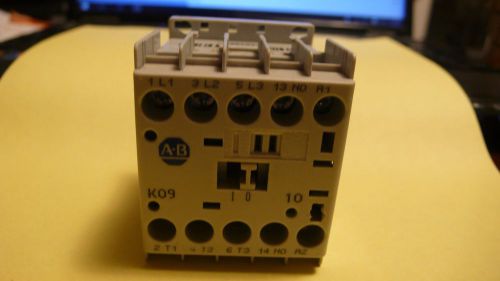 ALLEN-BRADLEY 100-K09*10 SER. A  WITH 110 -120 V 50-60HZ COIL MINI CONTACTOR