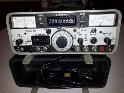 IFR FM/AM 500 TEST  MONITOR