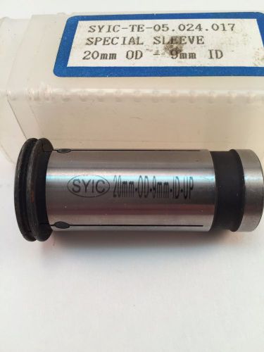 SYIC ( TECHNIKS )  SPECIAL HYDRAULIC CHUCK SLEEVE 20 MM OD X 9 MM ID